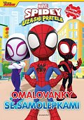 Spidey úžasní přátelé - Omalovánky se samolepkami