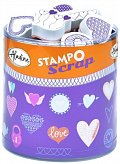 Razítka Stampo Scrap - srdíčka 35 ks
