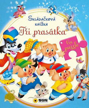 Tři prasátka - Skládačková knížka