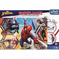 Trefl Puzzle Spiderman jde do akce super maxi 24 dílků - oboustranné