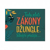 Cedulka na dveře - Zákony džungle