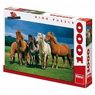 Islandští koně - Puzzle 1000 dílků