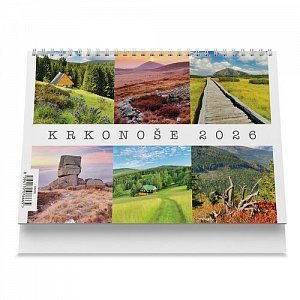 Krkonoše 2026 - stolní kalendář