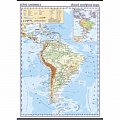 Jižní Amerika - obecně zeměpisná mapa 1:10 mil.