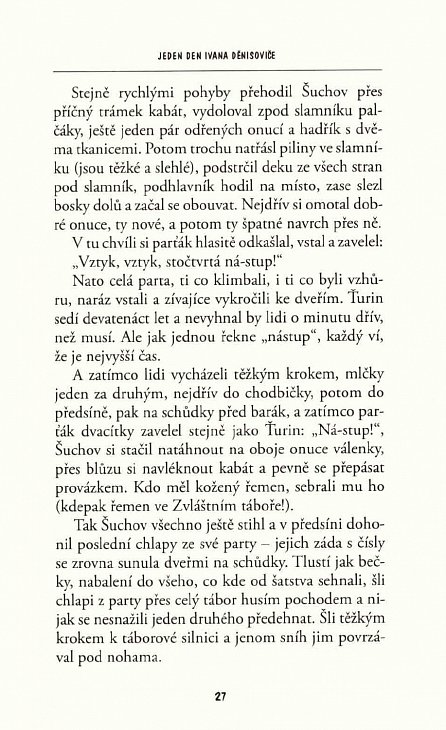 Náhled Jeden den Ivana Děnisoviče, 2.  vydání