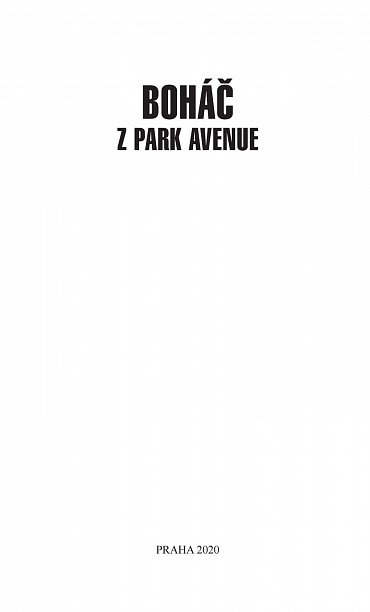 Náhled Boháč z Park Avenue