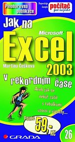 Jak na Excel 2003