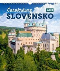 Čarokrásne Slovensko - nástěnný kalendář 2019