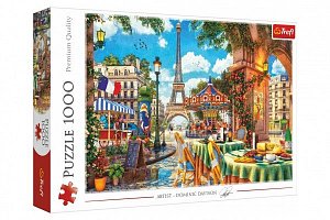 Trefl Puzzle Dominic Davison - Ráno v Paříži / 1000 dílků