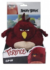 Angry Birds: Red - 14 cm plyšová hračka s nylon přívěskem
