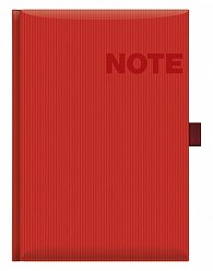 Notes Nona červený - linkovaný A5 