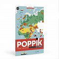 Poppik Samolepkový plakát - Mapa světa