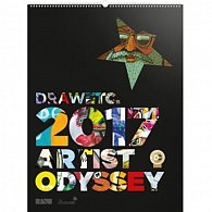 Kalendář nástěnný 2017 - Artist Odyssey /DRAWetc.