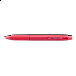UNI gumovatelné pero stiskací URN-181, 0,7 mm, červené