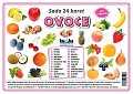 Sada 24 karet - ovoce