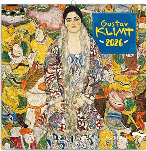 Kalendář 2026 poznámkový: Gustav Klimt, 30 x 30 cm