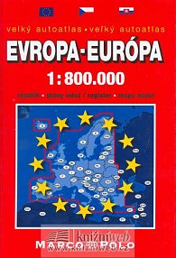 Velký autoatlas Evropa 1:800 000