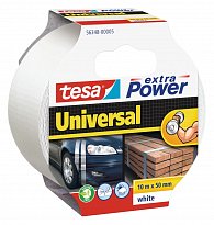 tesa opravná páska Extra Power Universal, 10 m x 50 mm, textilní, silně lepicí, bílá