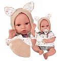 Antonio Juan 33014 ERIKA - realistická panenka miminko s měkkým látkovým tělem - 42 cm