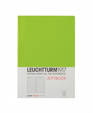 LEUCHTTURM1917 JOTTBOOK MEDIUM (A5), linky, Lime 339933