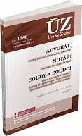 ÚZ 1634 Advokáti, Notáři, Soudci a soudy