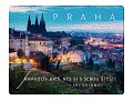 Magnet na lednici Praha "Kamkoli jdeš, nes si s sebou štěstí"