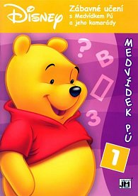 Zábavné učení 1 - Medvídek Pů - Naučné omalovánky