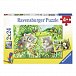 Ravensburger Puzzle - Roztomilé koaly a pandy 2x24 dílků