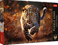 Puzzle Premium Plus - Photo Odyssey: Divoký leopard 1000 dílků 68,3x48cm v krabici 40x27x6cm
