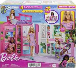 Barbie domek s panenkou