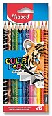 Maped - Pastelky Color´Peps Animals 12 ks