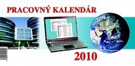 Pracovný kalendár 2010 - stolový kalendár