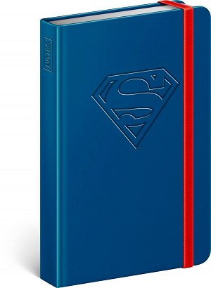 Notes Superman - Logo, linkovaný, 11 × 16 cm