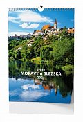 Krásy Moravy a Slezska 2026 - nástěnný kalendář