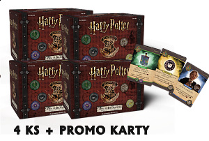 Harry Potter: Boj o Bradavice - Lektvary a zaklínadla (4ks + promo)