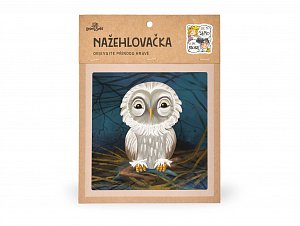 Nažehlovačka M 057 - Sova pálená