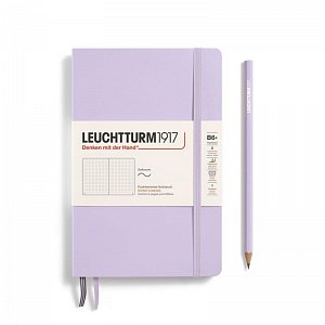 Leuchtturm1917 Zápisník Lilac Softcover B6+ tečkovaný