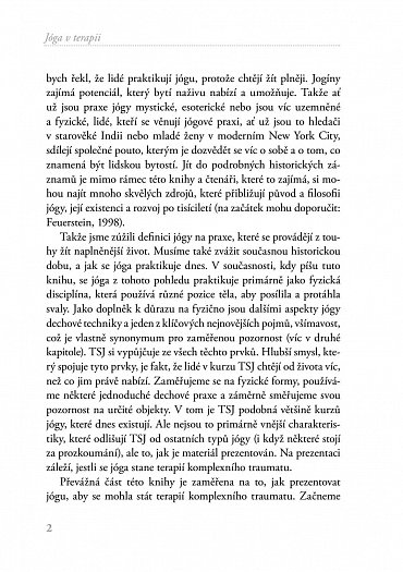 Náhled Jóga v terapii - Trauma-sensitivní jóga jako pomocník při léčbě traumatu