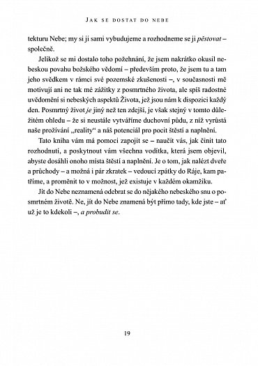 Náhled Jak se dostat do nebe (aniž doopravdy zemřeme)