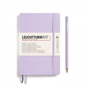 Leuchtturm1917 Zápisník Lilac Softcover B6+ linkovaný