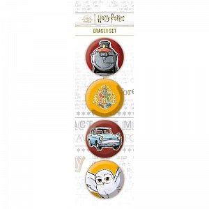 Harry Potter Set gum 4 ks