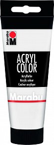Marabu Acryl Color akrylová barva - bílá 100 ml