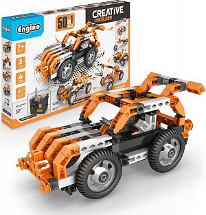 Engino Creative Builder 50 modelů s motorkem