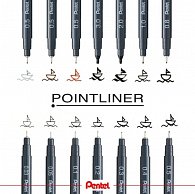 PENT.S20P-5SP POINTLINER SEPIA 0,5MM