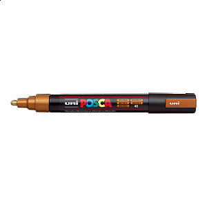 Posca popisovač PC-5M, 1,8 - 2,5 mm, bronzová (42)