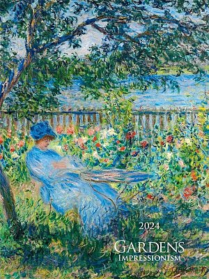 Kalendář 2024 Gardens Impressionism, nástěnný