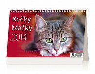 Kalendář 2014 - Kočky - stolní
