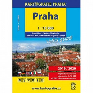 Praha – Velký atlas, 1 : 15 000, 3.  vydání