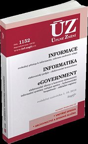 ÚZ č. 1152 - Informace, Informatika, eGovernment