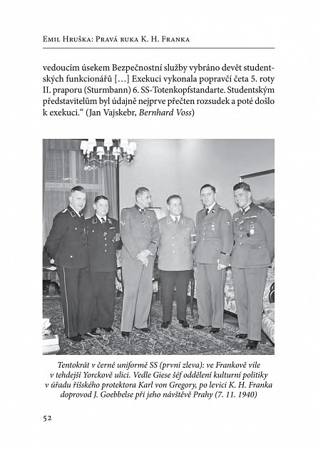 Náhled Pravá ruka K. H. Franka - SS-Standartenführer Robert Gies v protektorátu